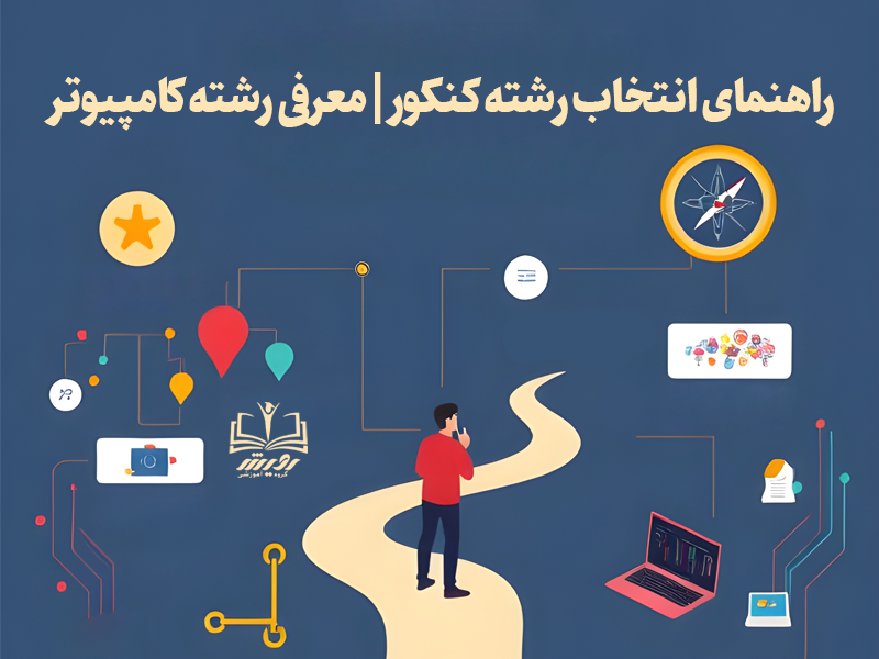 راهنمای انتخاب رشته کنکور|معرفی رشته کامپیوتر